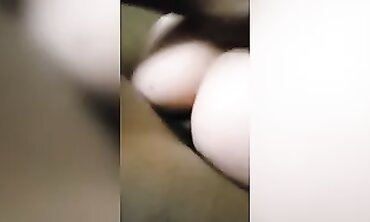 Ebony BBC Footjob Leads to Milky Anal