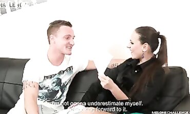 Cute Brunette Nice Gets Boinked Raw