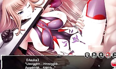 Asuka Koukawa H-Pinch in Taimanin Asagi Battle Arena