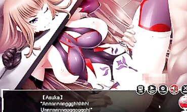 Asuka Koukawa H-Pinch in Taimanin Asagi Battle Arena