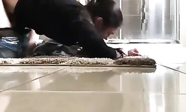 POV Interracial Maid Orgy at Home