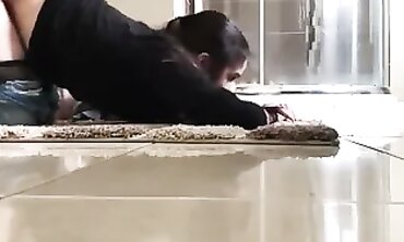 POV Interracial Maid Orgy at Home