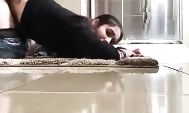 POV Interracial Maid Orgy at Home