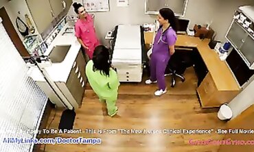 Lenna Lux, Angelica Cruz & Reina Ryder Share Nurse Training