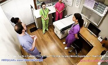 Lenna Lux, Angelica Cruz & Reina Ryder Share Nurse Training