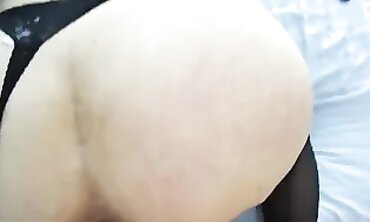 POV Amateur Spanking and Sex with T in Stockings