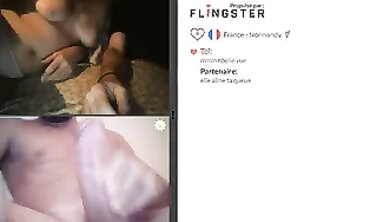 French MILF Threesome on DirtyRoulette