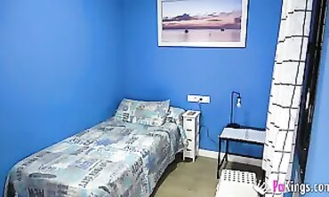 Roommate Gets Filthy BBC Blowjob on Camera