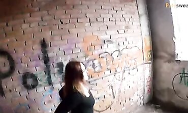 Polysweet Gets a Breezy Outdoor Fuck on the Train