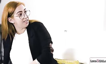 Blonde Lesbians Pretend To Be Girlfriends To Avoid Prison