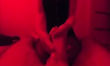 POV Handjob: Cumming on Nylon Toes