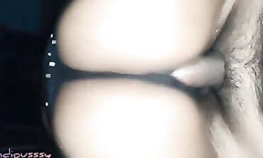Indian Amateur Lifts Mini-Skirt for Rough Anal with Big Dick