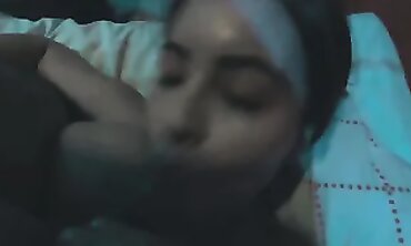 Latina Amateur Anal Doggystyle with Rough Blowjob and Facial Cumshot