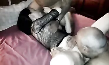 Honey Takes a Gangbang in a Threesome