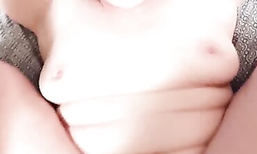 POV MILF Mom Gets Double Penetrated With a Vibrator and Cock