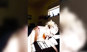Married Blonde MILF Rod Adores Head in Random Tinder Orgy