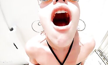 Brazilian Garden Summer: Deep Throat, Pee & Cum Swallowing