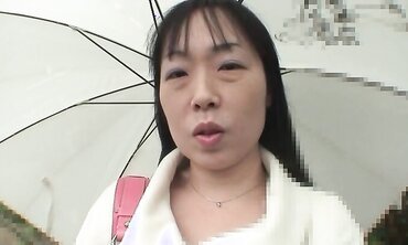 Super Hot Chinese black-haired Fumiko Manaka went to a dude's palace to smash her two