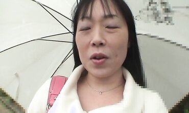 Super Hot Chinese black-haired Fumiko Manaka went to a dude's palace to smash her two