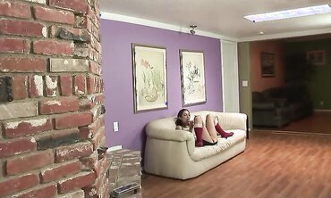 Amber Rayne Puts Out For Her Ebony Step Parent