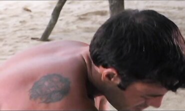 Doll plumbs firm with her bf on the beach in a rear end posture