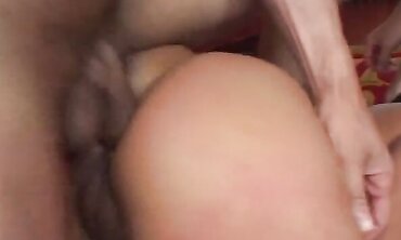 Jasmine Byrne Takes A Manstick In Her Culo While She Gargles On Another One