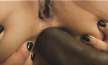 Mya Minx Takes A Phat Dark-Hued Pipe