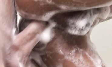 Grubby Chinese Bitch Shemale Ploy Gets Cleaned Up During Luxurious Bathroom