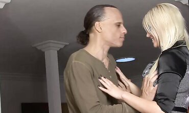 Platinum-Blonde Armani Uses Her Knockers To Ravage The Lollipop And Then Gets A Internal Ejaculation two