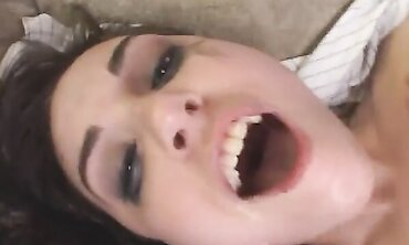 Sasha Grey Has Mascara Cascading Down Her Face After She Gags On Pecker
