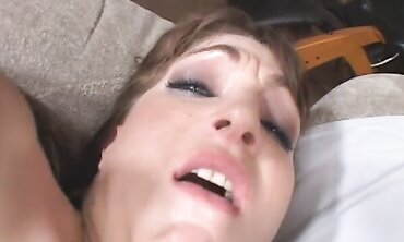 Rachel Luv Takes It In The Bum Then Has Jizm Wiped All Over Her Face