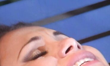 Yasmine Gets A Pop-Shot After Railing A Stiff Rod Outdoors During The Day