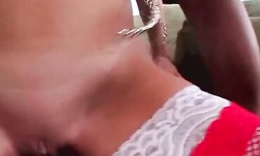 Audrey Hollander Thrusts 2 Chisels In Her Jaws At The Same Time