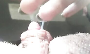 British MILF Teases Enormous Clit on FaceTime
