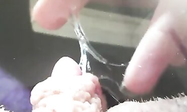 British MILF Teases Enormous Clit on FaceTime