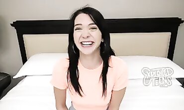 POV Casting: Inexperienced Co-Ed Deep Throat Compilation