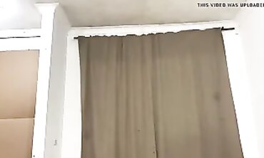 Petite Colombian Granny Striptease