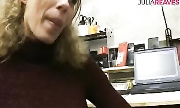 Sabine Gets Fingered at the Office