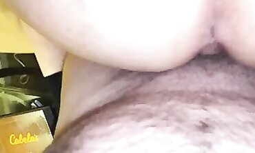 Ginger Crud Takes a Creampie in Her Gaping Ass