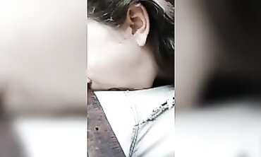 MILF Mom Films Herself Giving Amazing Outdoor Blowjob & Edging Head