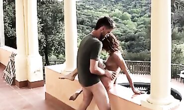Astounding Public Hump in the Garden