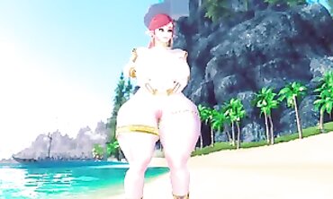 THICC Cammi Bae Beach Dance in Skyrim