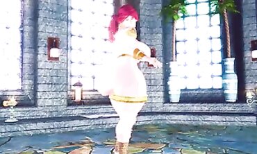 THICC Cammi Bae Beach Dance in Skyrim
