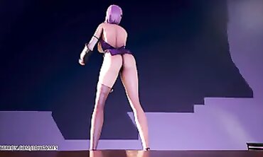 MMD Striptease: Ayane, Kasumi, Marie Rose & Mai Shiranui