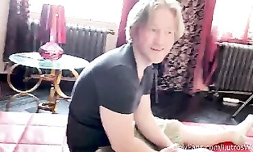 POV Homemade Deep Throat Session With Cougar Kinuski Kakku