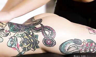 Gia Derza and Joanna Angel Share a Wild Blowjob and Cumshot