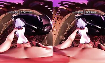 Genshin Impact Ganyu POV Booty Anal VR MMD