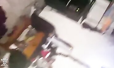 Ebony Bombshell Takes Faceful of Cum in POV