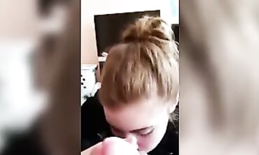 POV Blowjob From My Cute Stepsister