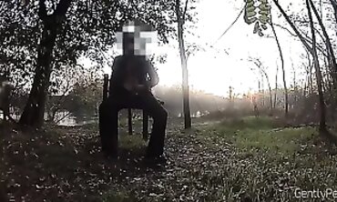 Caught Wanking in the Park